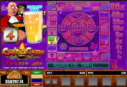  Cash 'n' Curry has the Cash 'n' Curry bonus game and multiple Nudge and Hold features. 